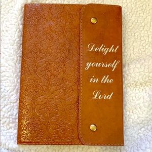 Tan leather Journal